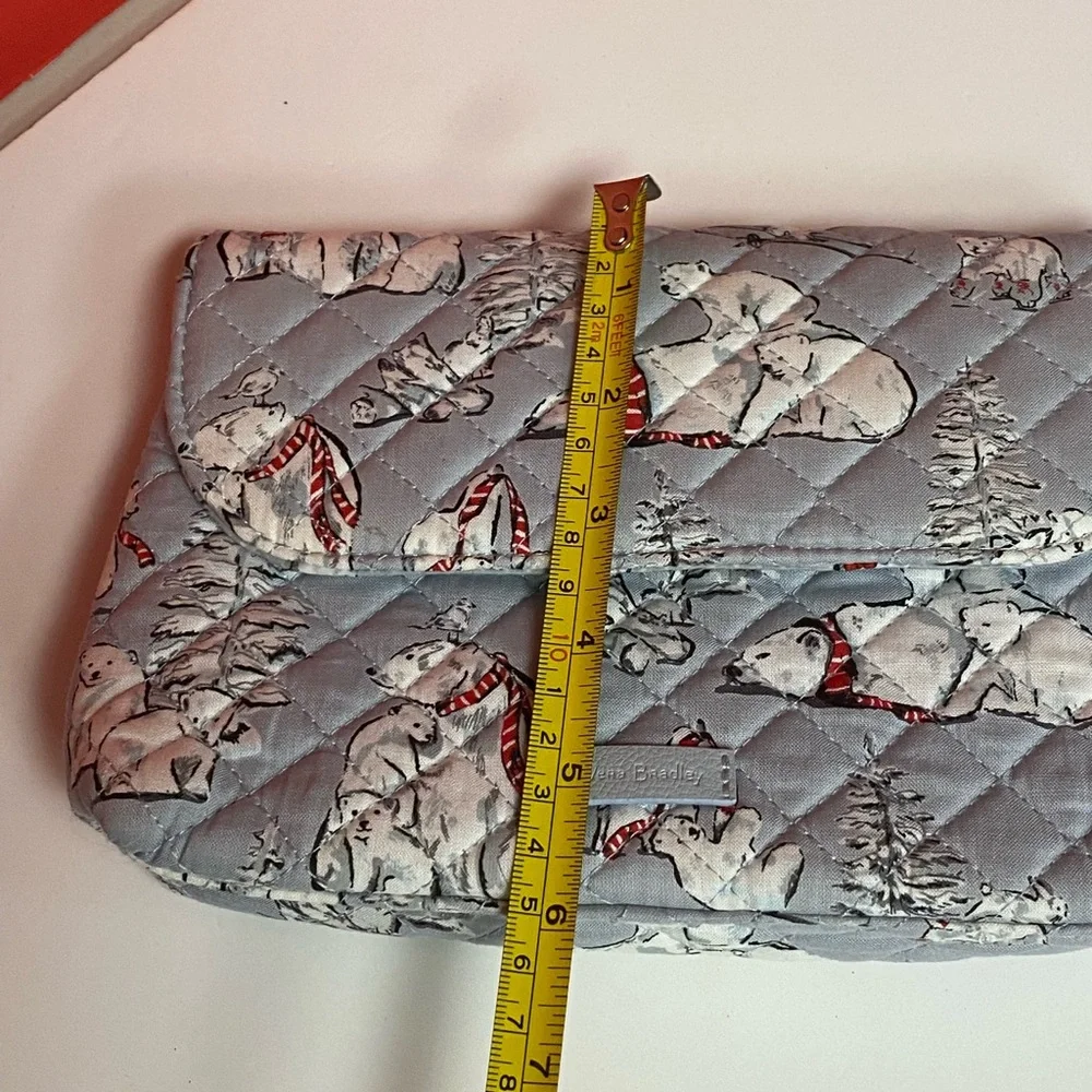 Vera Bradley Bears print cosmetic-brushes bag - Picture 6 of 10